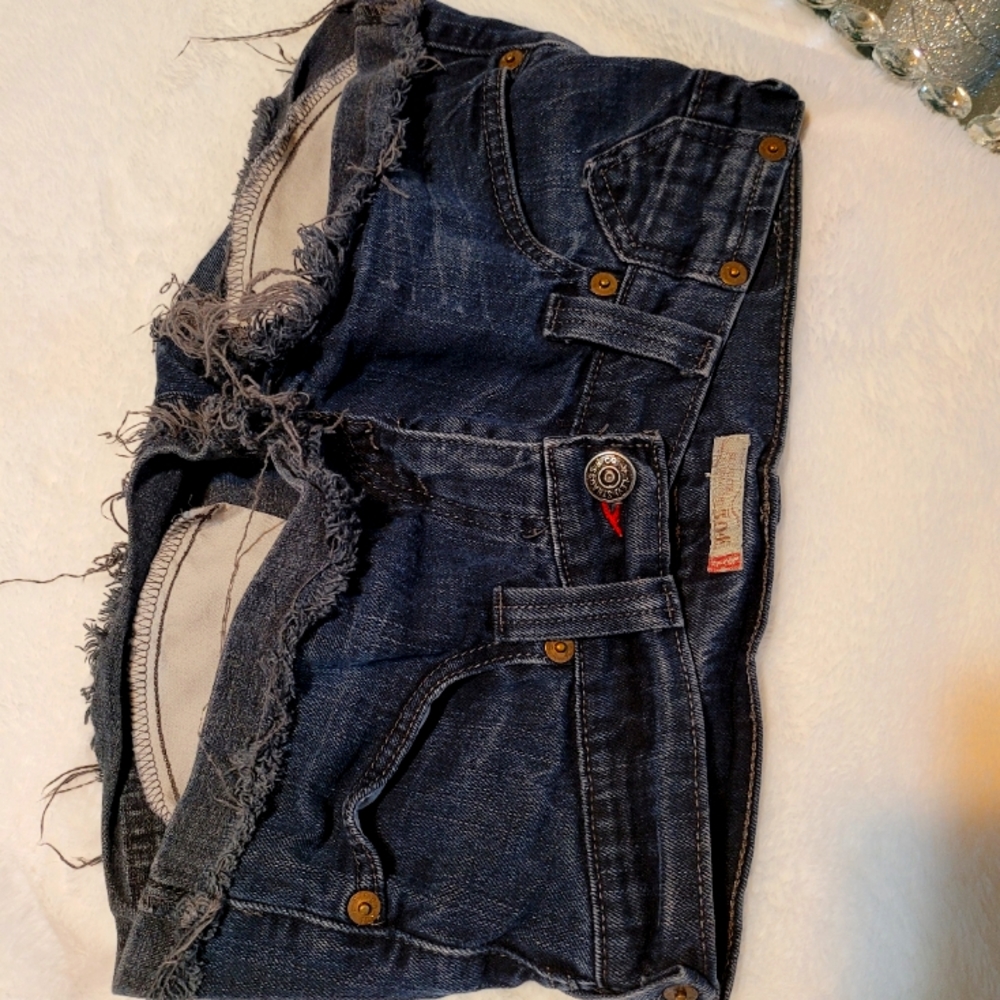 Denim Levi shorts